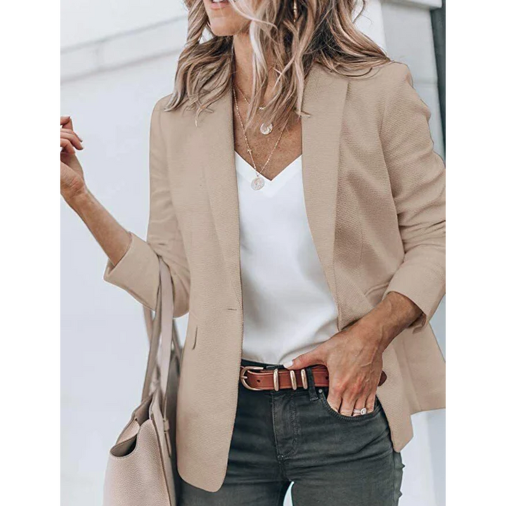 Women's Lightweight Open-Front Blazer | Tailored Work & Casual Jacket