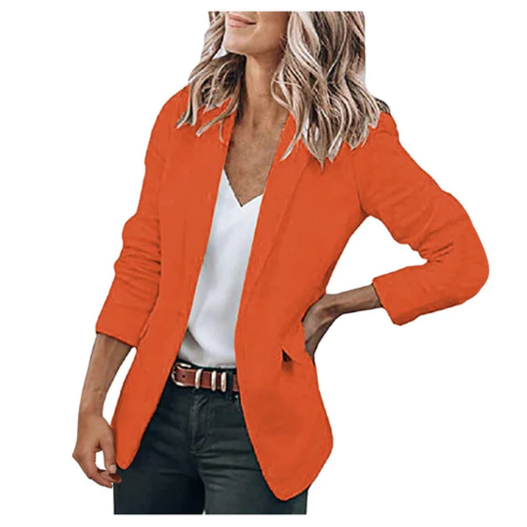 Women's Lightweight Open-Front Blazer | Tailored Work & Casual Jacket