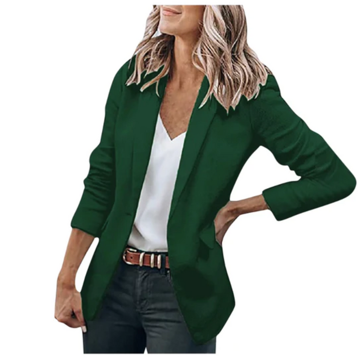 Women's Lightweight Open-Front Blazer | Tailored Work & Casual Jacket