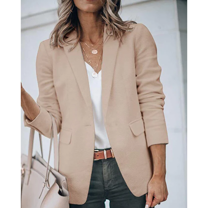 Women's Lightweight Open-Front Blazer | Tailored Work & Casual Jacket