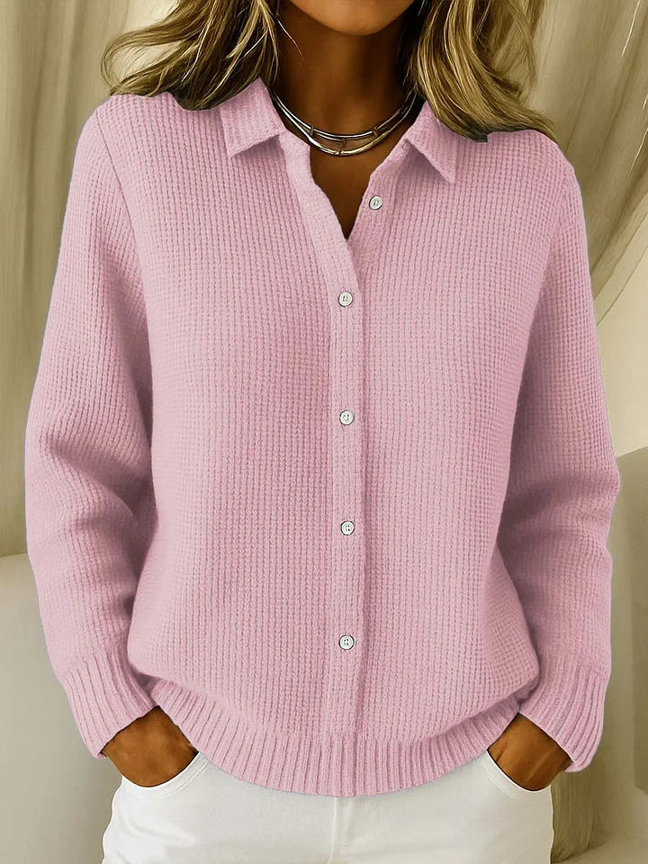 Aria | Women's Timeless Elegant Long Cardigan-Metro Lane Plaza