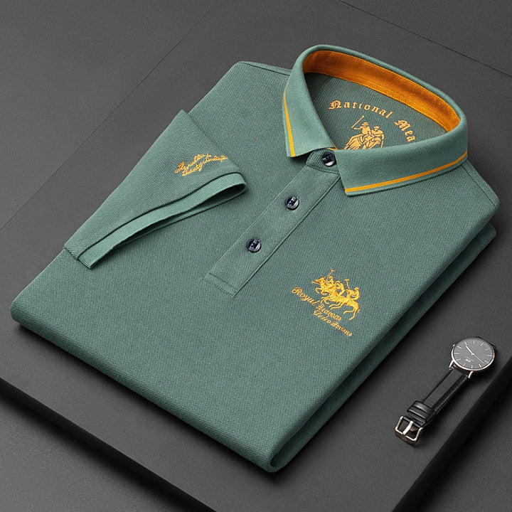 Jaxon | Men's Classic Polo Shirt for Timeless Style-Metro Lane Plaza