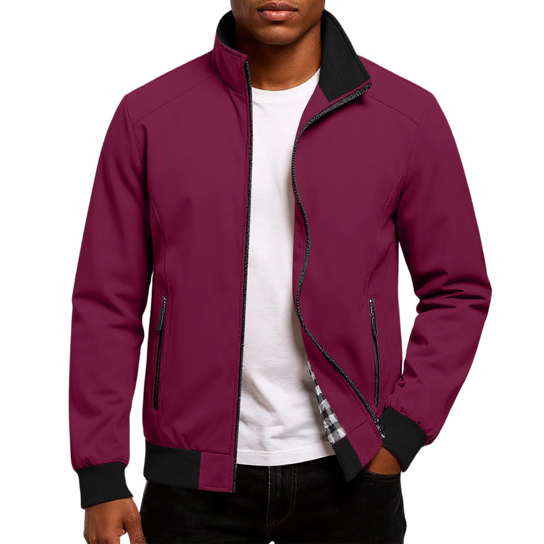 Paul | Stylish Men's Casual Bomber Jacket-Metro Lane Plaza