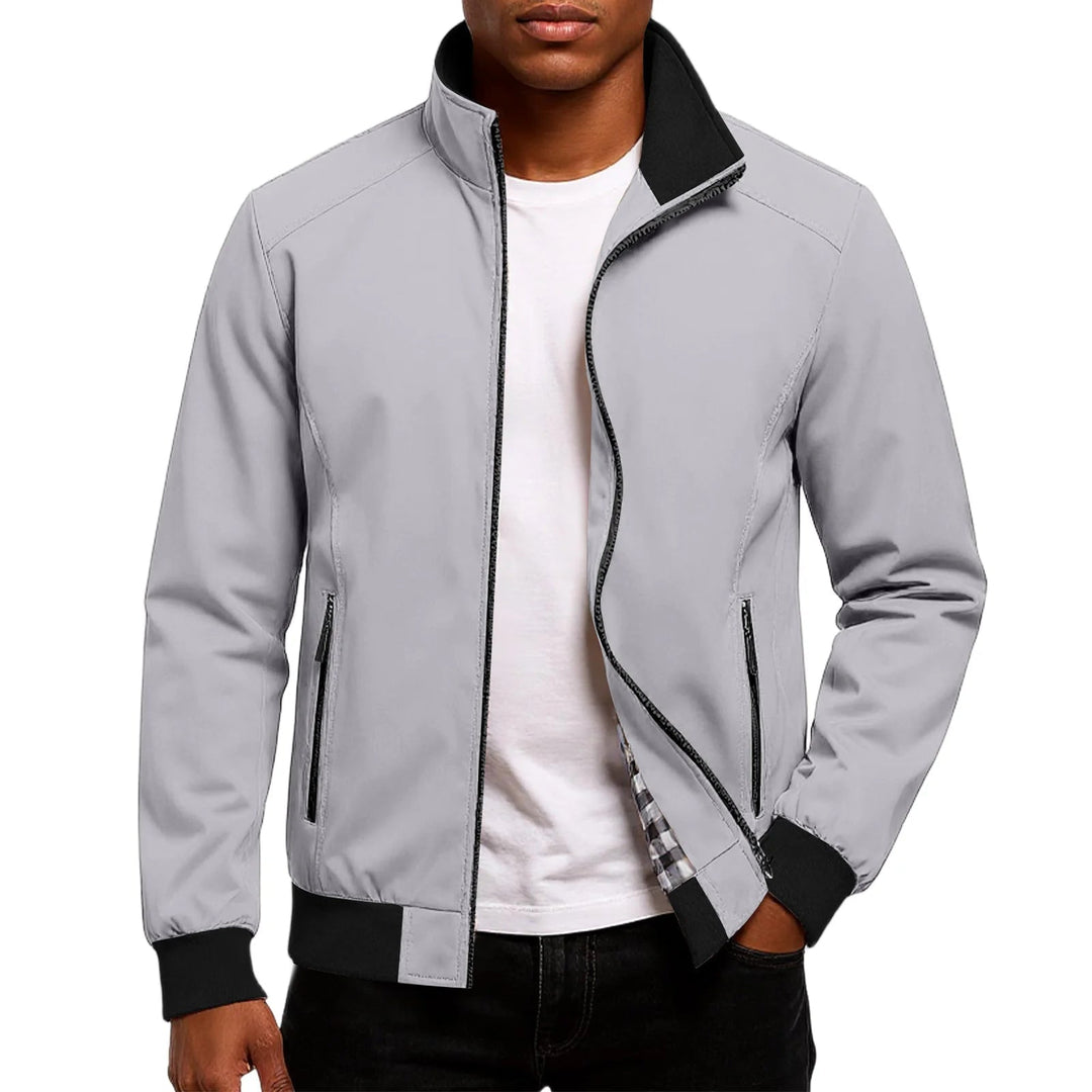 Paul | Stylish Men's Casual Bomber Jacket-Metro Lane Plaza