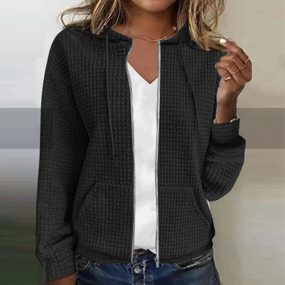 Karen | Women's Stylish Weather-Resistant Jacket-Metro Lane Plaza