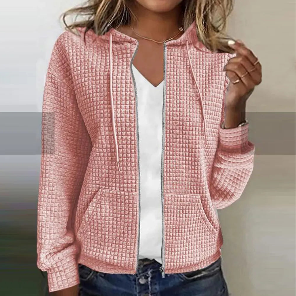 Karen | Women's Stylish Weather-Resistant Jacket-Metro Lane Plaza