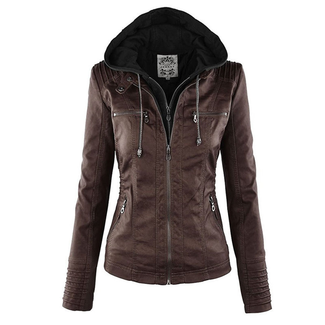 Stylische ultimative Damenlederjacke