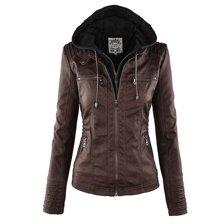 Stylische ultimative Damenlederjacke