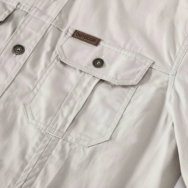 Men's Long Sleeve Button-Down Shirt