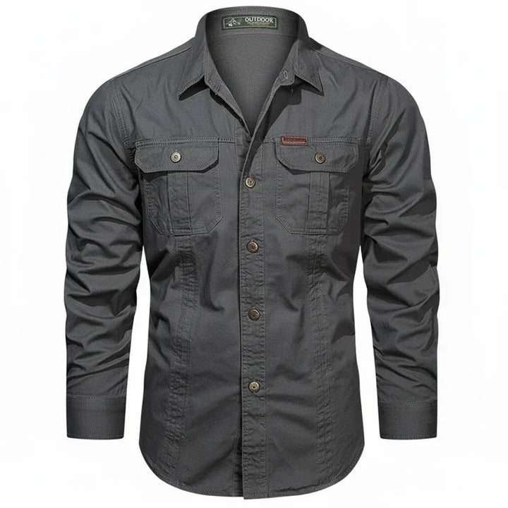 Men's Long Sleeve Button-Down Shirt
