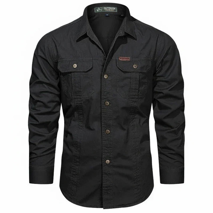 Men's Long Sleeve Button-Down Shirt