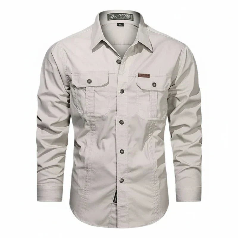 Men's Long Sleeve Button-Down Shirt