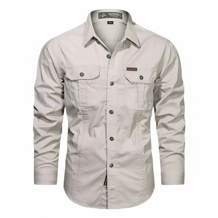 Men's Long Sleeve Button-Down Shirt