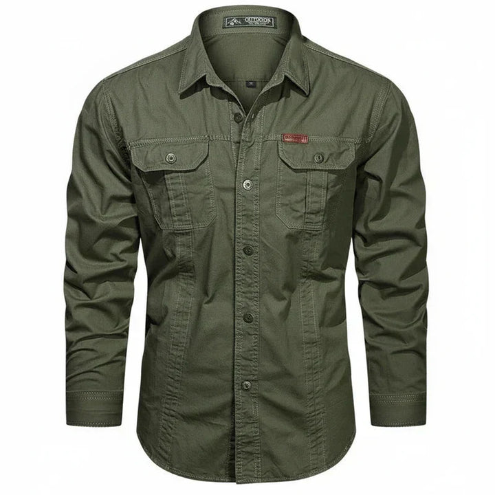 Men's Long Sleeve Button-Down Shirt