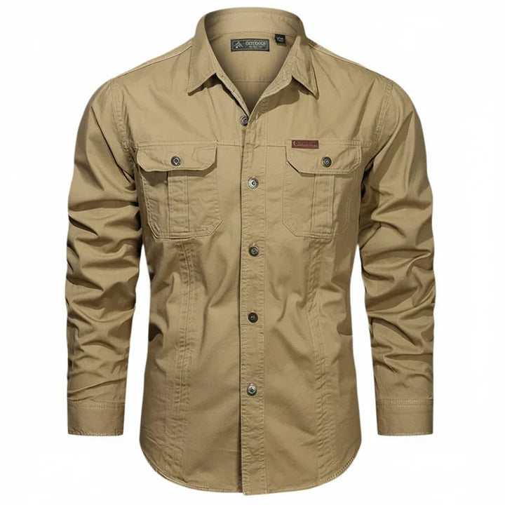 Men's Long Sleeve Button-Down Shirt