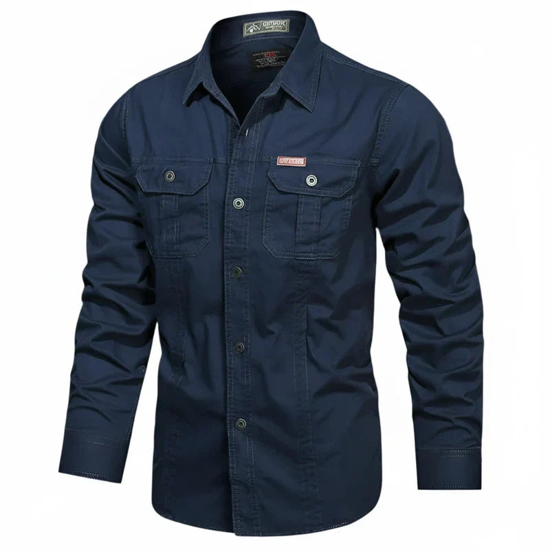 Men's Long Sleeve Button-Down Shirt