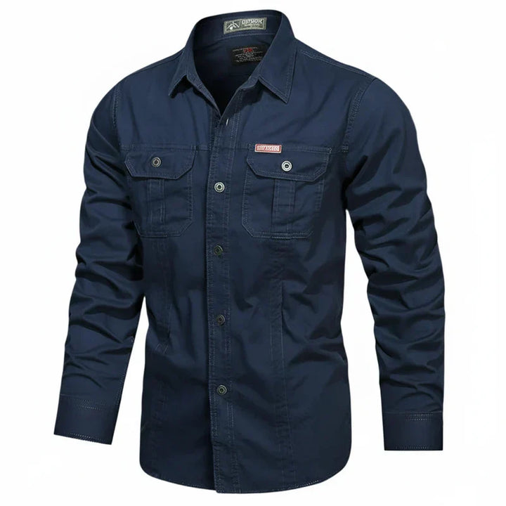 Men's Long Sleeve Button-Down Shirt