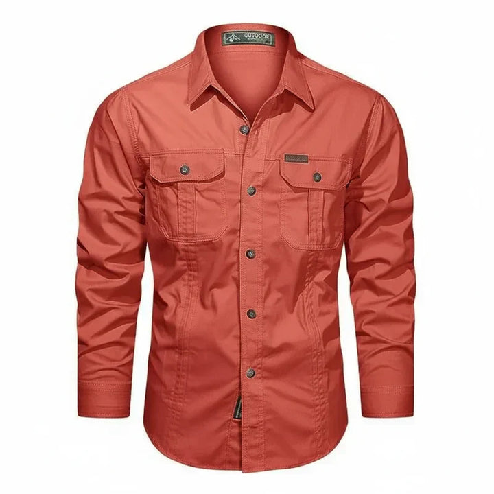Men's Long Sleeve Button-Down Shirt