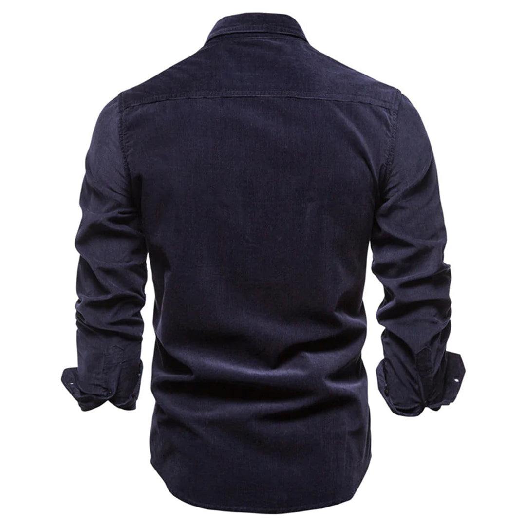 Men's Stylish Summer Corduroy Shirt-Metro Lane Plaza
