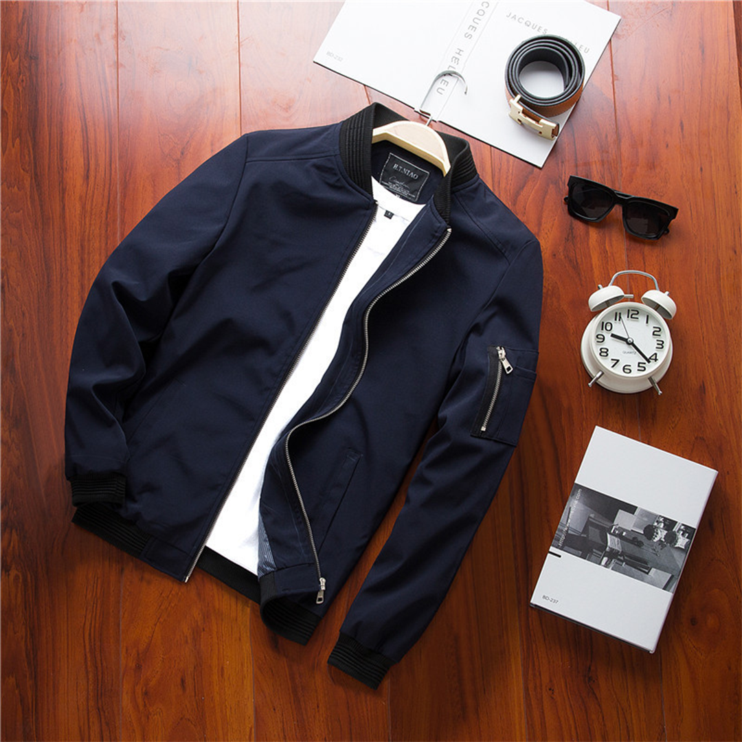 Stylische Herren-Bomberjacke