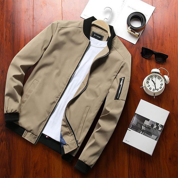 Stylische Herren-Bomberjacke