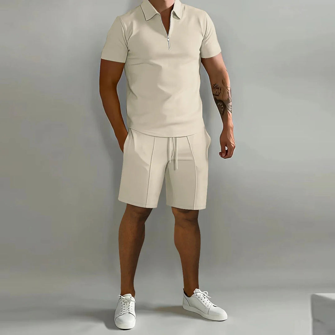 Charles | Men's Lightweight Casual Summer Outfit-Metro Lane Plaza