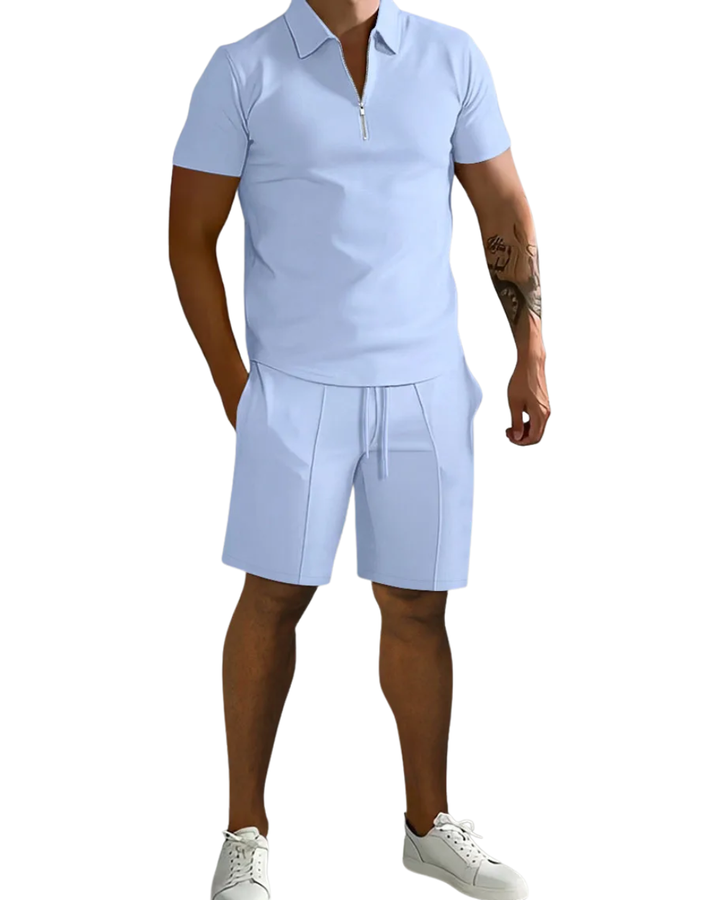 Charles | Men's Lightweight Casual Summer Outfit-Metro Lane Plaza