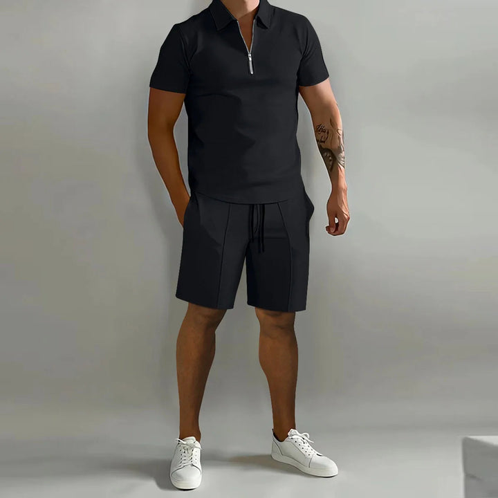 Charles | Men's Lightweight Casual Summer Outfit-Metro Lane Plaza