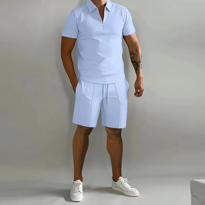 Charles | Men's Lightweight Casual Summer Outfit-Metro Lane Plaza