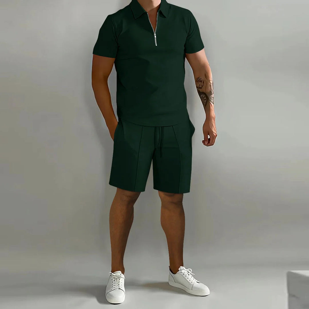 Charles | Men's Lightweight Casual Summer Outfit-Metro Lane Plaza
