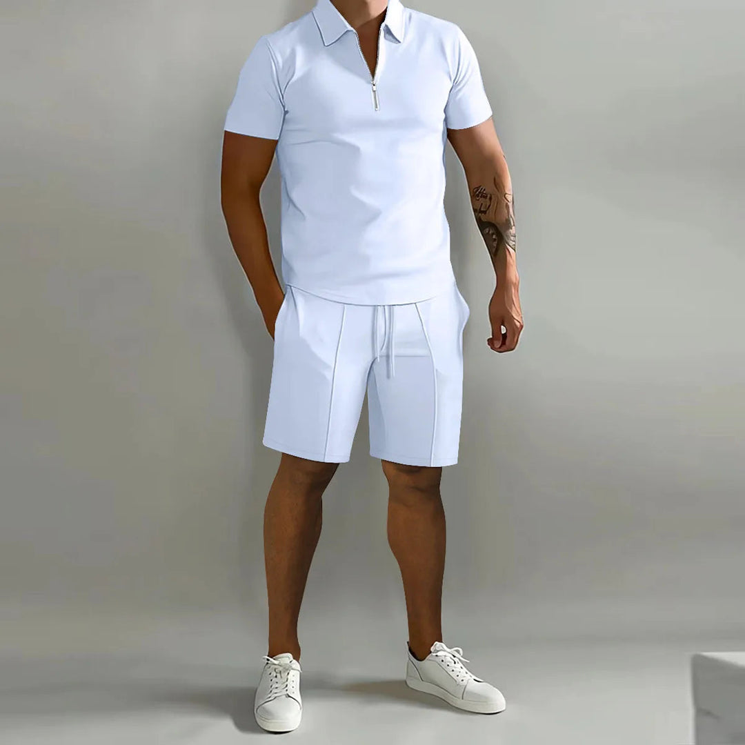 Charles | Men's Lightweight Casual Summer Outfit-Metro Lane Plaza