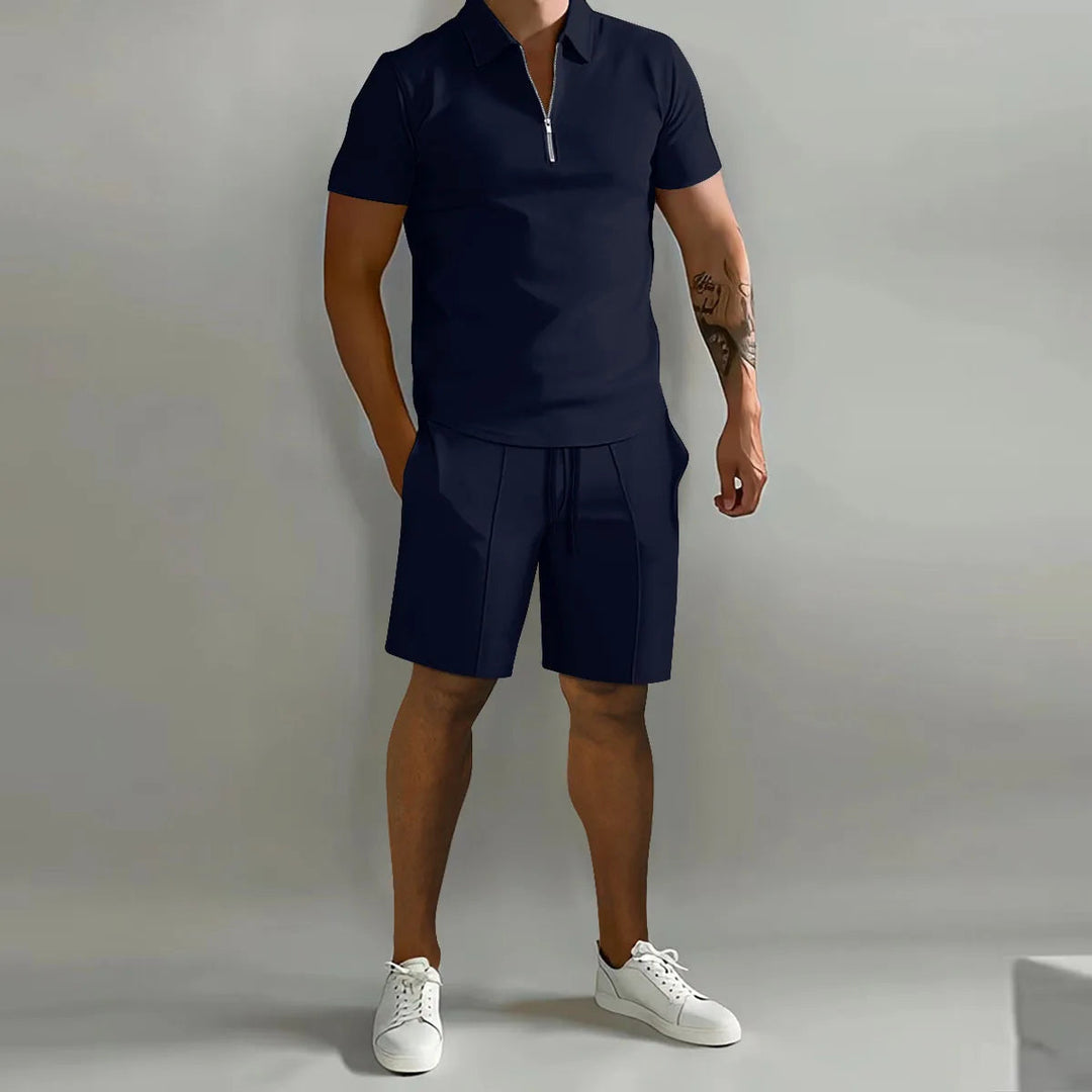 Charles | Men's Lightweight Casual Summer Outfit-Metro Lane Plaza