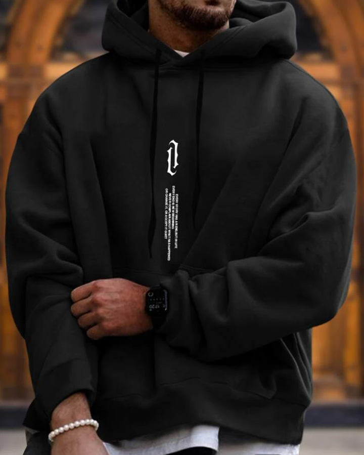 James | Men's Comfortable Stylish Cotton Blend Hoodie-Metro Lane Plaza