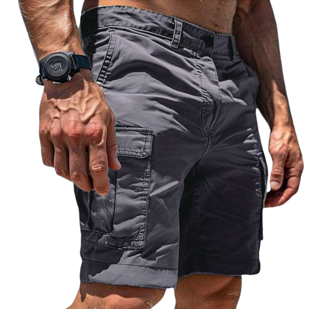 Ravik | Stylish Men's Cargo Utility Shorts-Metro Lane Plaza