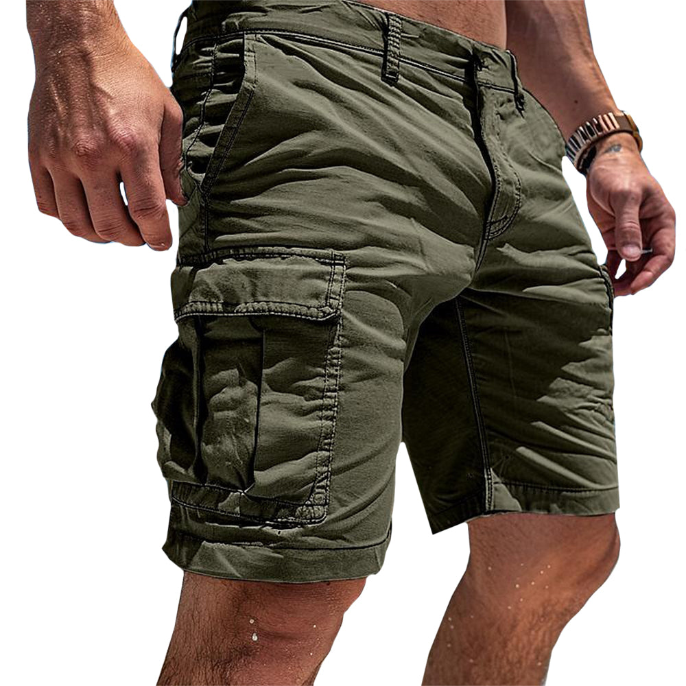 Ravik | Stylish Men's Cargo Utility Shorts-Metro Lane Plaza