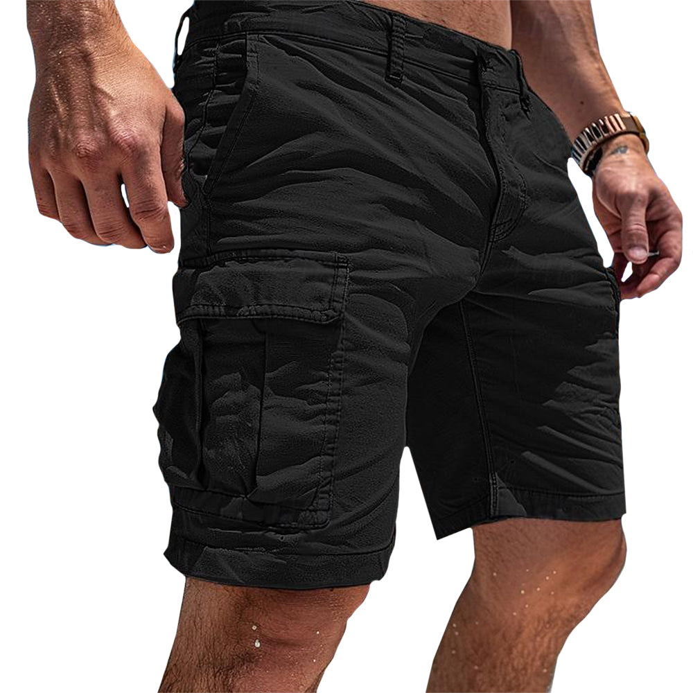 Ravik | Stylish Men's Cargo Utility Shorts-Metro Lane Plaza