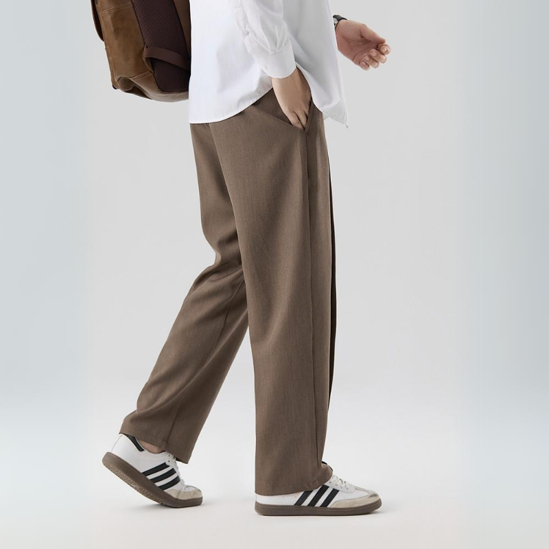 Carlton | Men's Relaxed Fit Pleated Trousers-Metro Lane Plaza