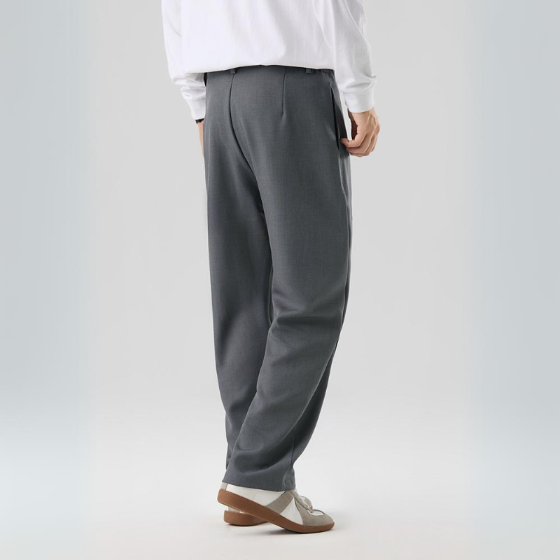 Carlton | Men's Relaxed Fit Pleated Trousers-Metro Lane Plaza