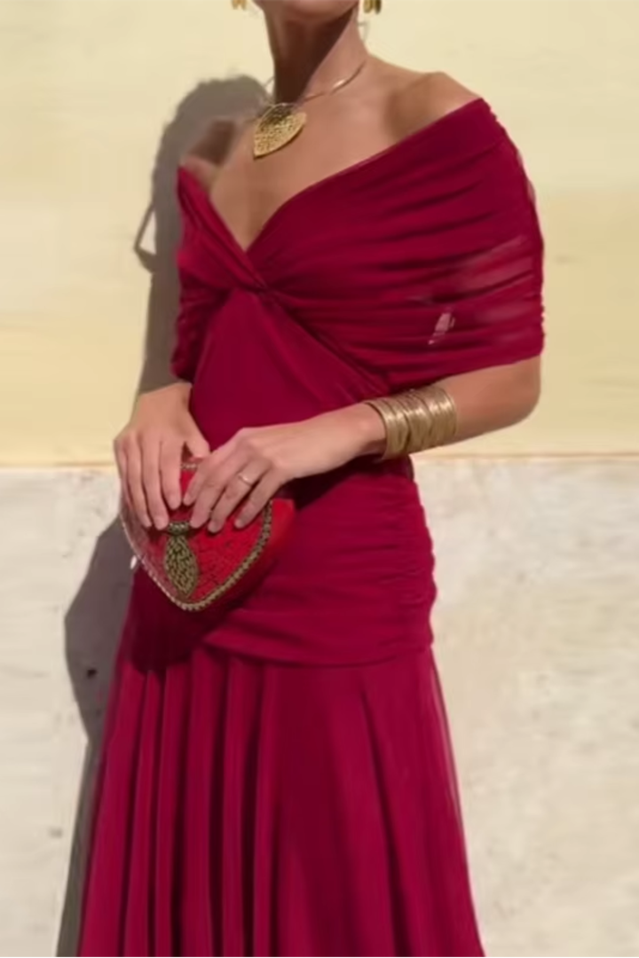 Cerys | Women's Elegant Plus Size Maxi Dress for Formal Events-Metro Lane Plaza