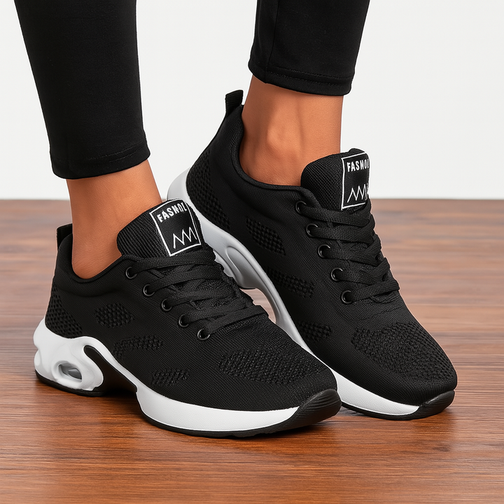Sophia | Women's Lightweight Walking and Work Sneakers with Air Cushion-Metro Lane Plaza