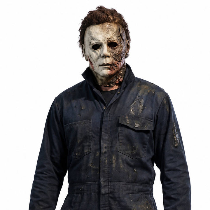 Realistisch latex-horrormasker voor Halloween-cosplay