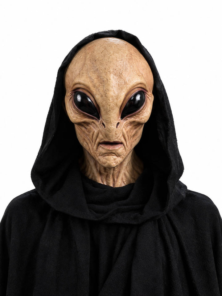 Women's Full Head Alien Mask for Halloween Cosplay Costume Parties