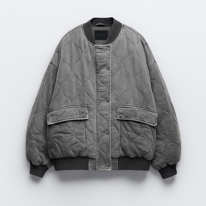 Chaqueta bomber acolchada para mujer