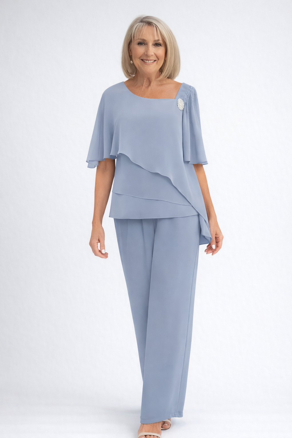 Women's Elegant 2-Piece Formal Outfit-Metro Lane Plaza