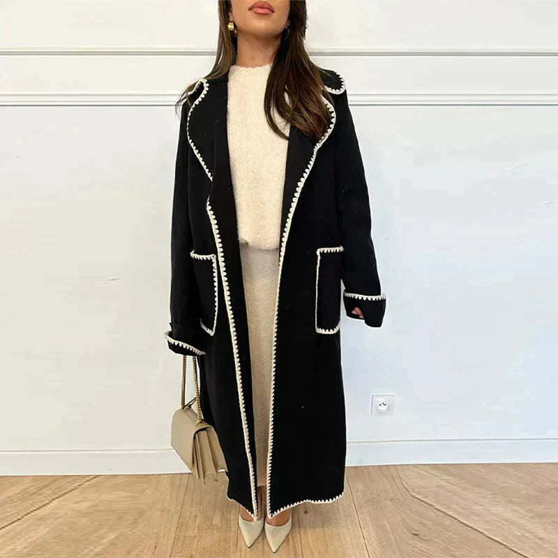 Hallie | Women's Elegant Fashionable Trench Coat-Metro Lane Plaza