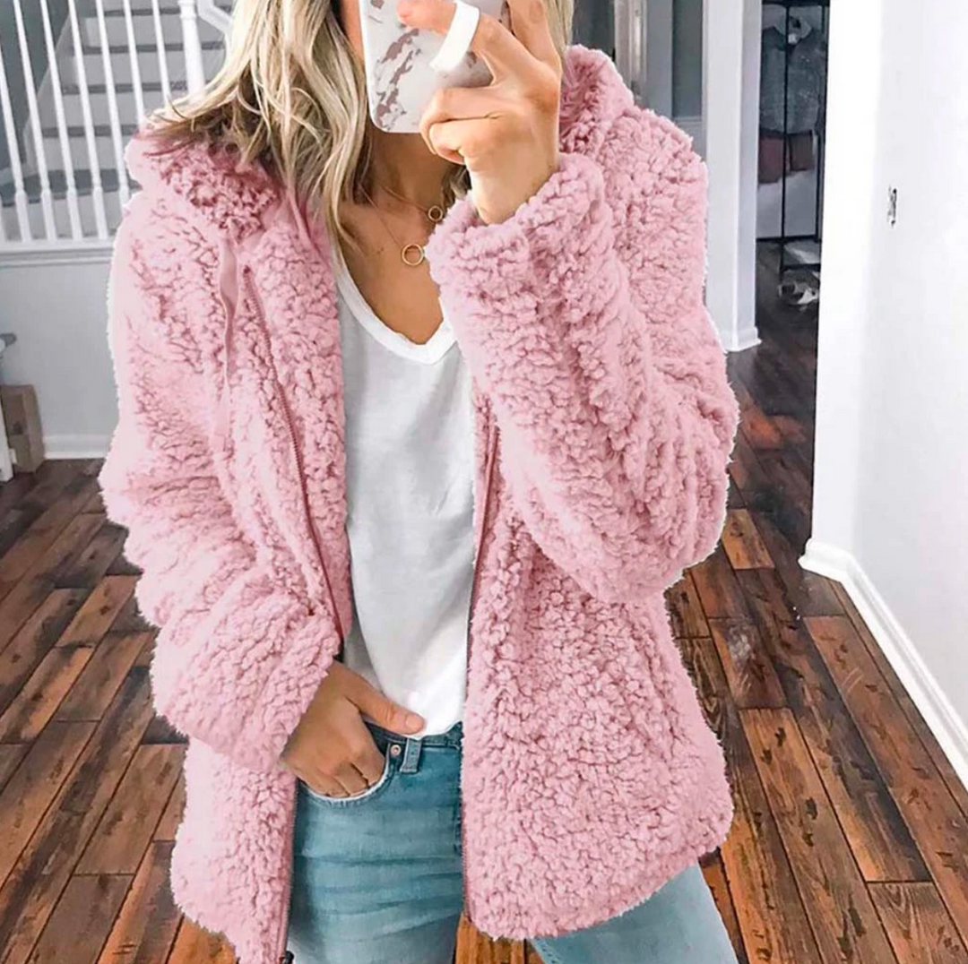 Emilia | Women's Elegant Cozy Winter Coat-Metro Lane Plaza