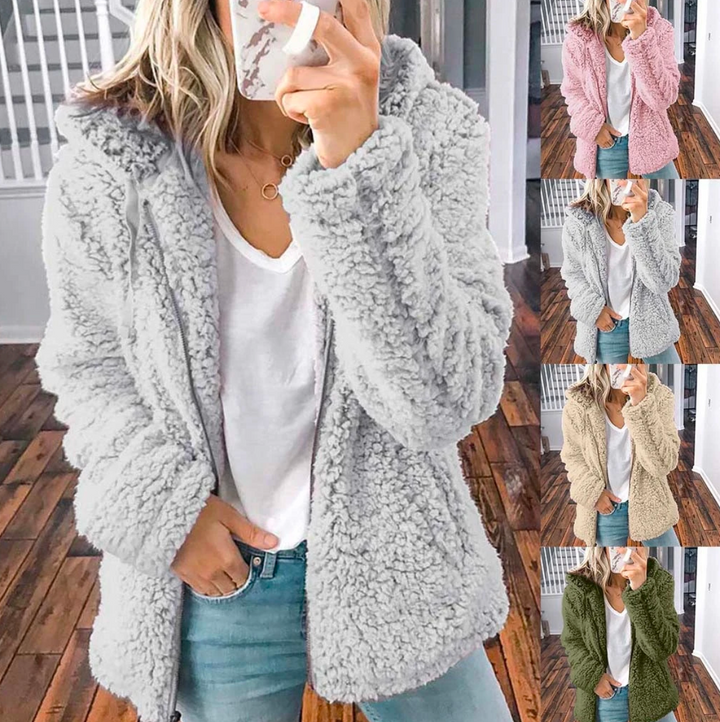 Emilia | Women's Elegant Cozy Winter Coat-Metro Lane Plaza