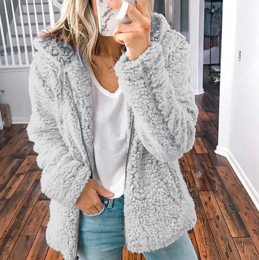 Emilia | Women's Elegant Cozy Winter Coat-Metro Lane Plaza