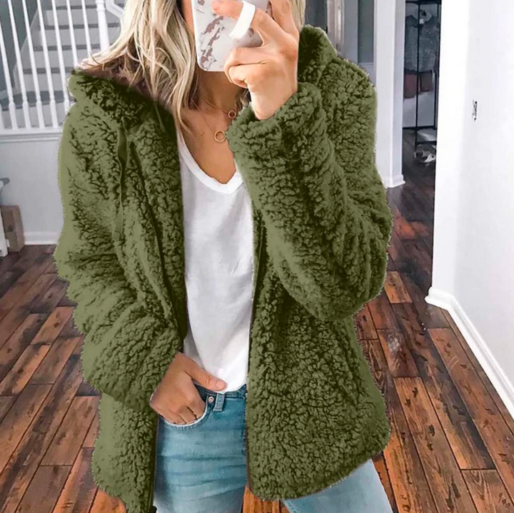 Emilia | Women's Elegant Cozy Winter Coat-Metro Lane Plaza