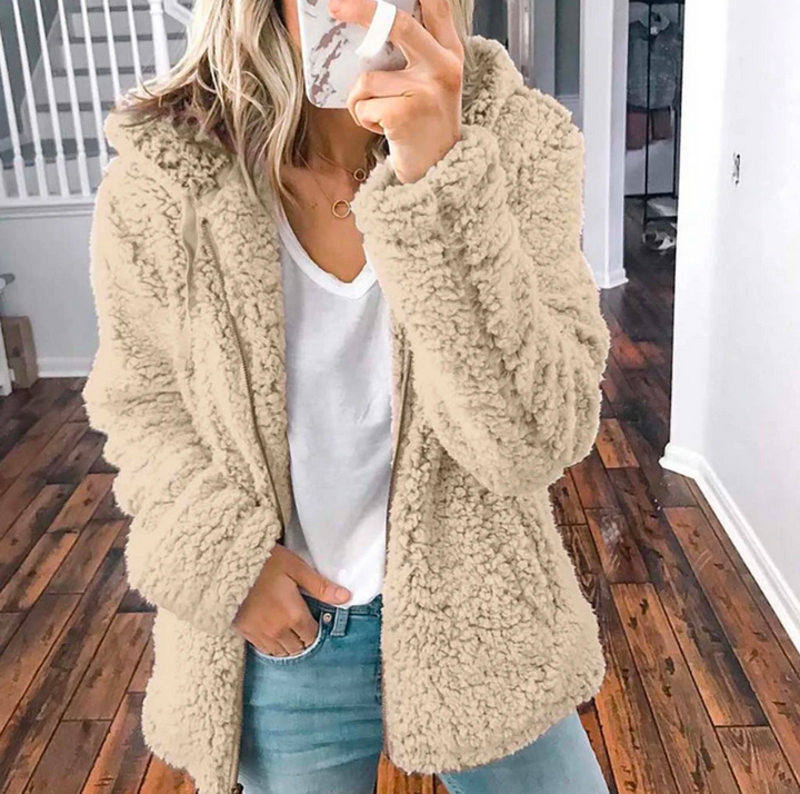 Emilia | Women's Elegant Cozy Winter Coat-Metro Lane Plaza